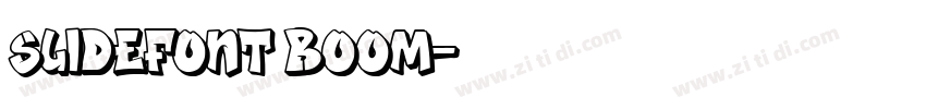 Slidefont Boom字体转换